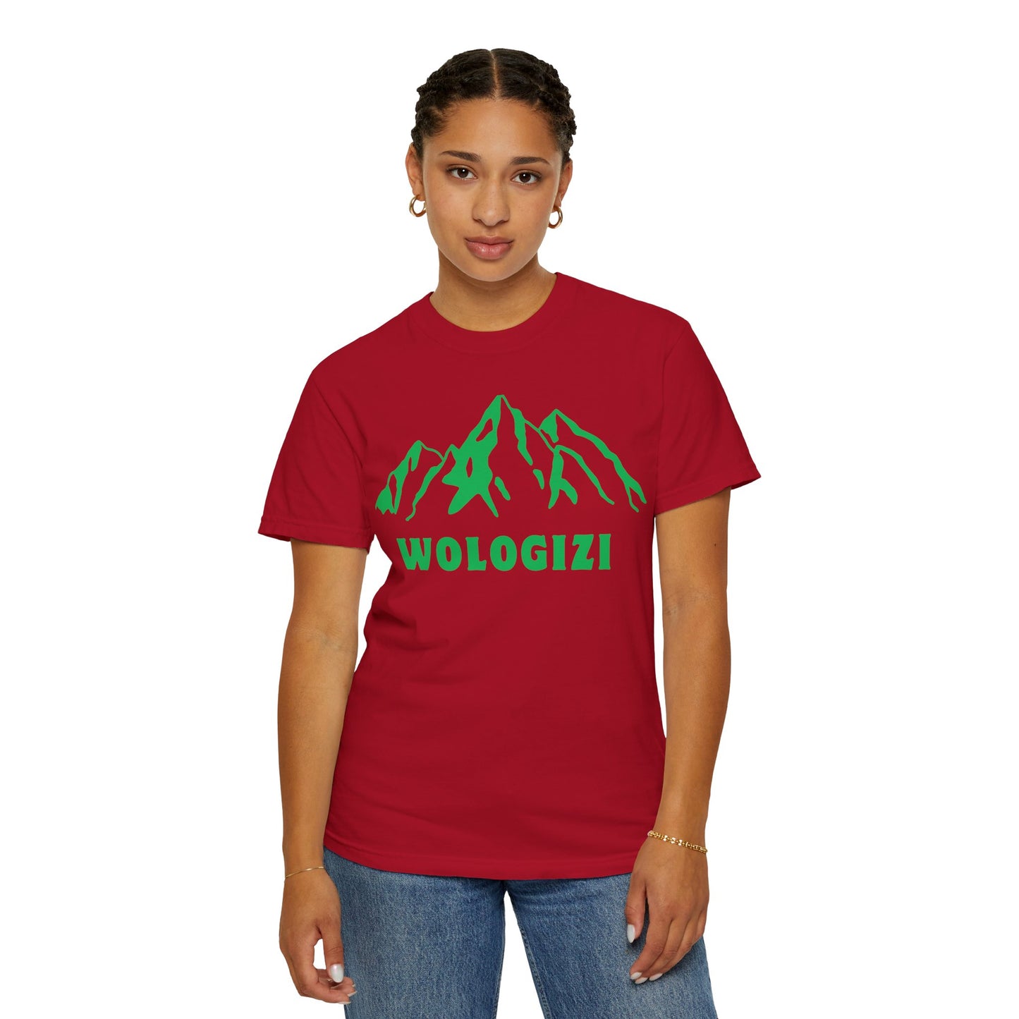 Wologizi Mountain Graphic Unisex T-Shirt - Nature Lover's Tee
