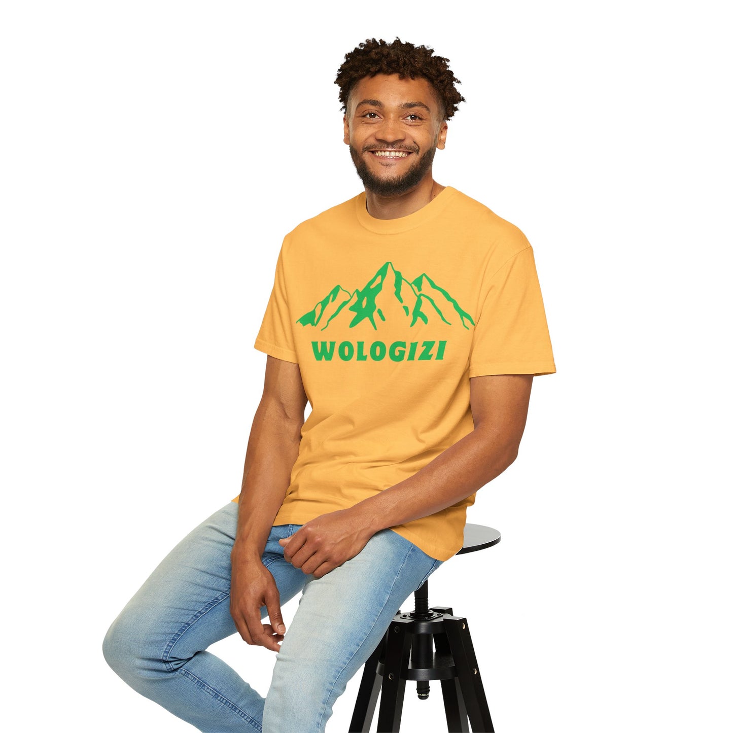 Wologizi Mountain Graphic Unisex T-Shirt - Nature Lover's Tee