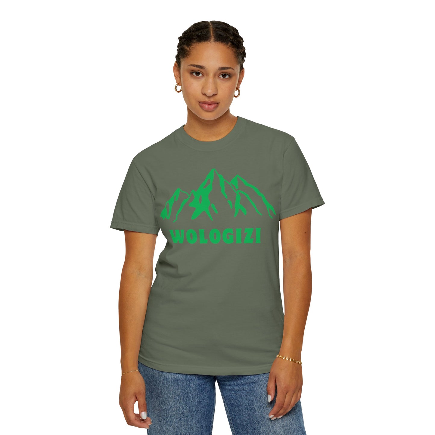 Wologizi Mountain Graphic Unisex T-Shirt - Nature Lover's Tee