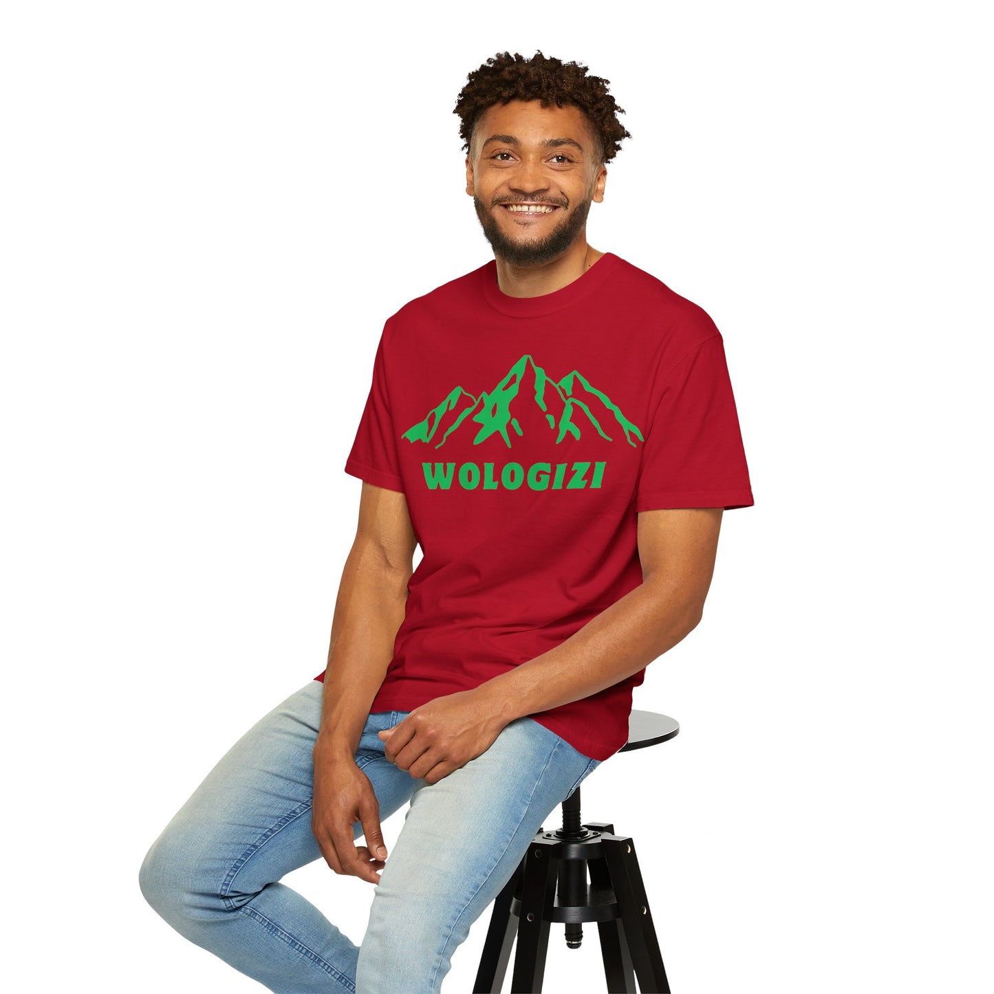 Wologizi Mountain Graphic Unisex T-Shirt - Nature Lover's Tee