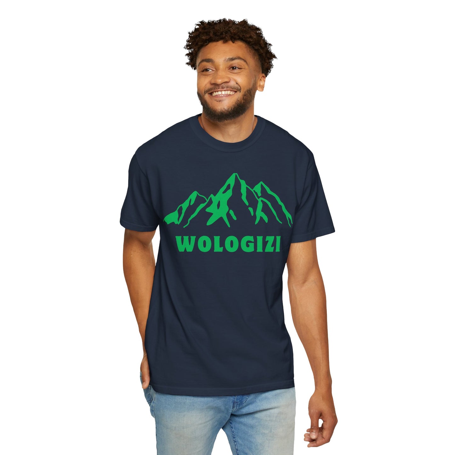 Wologizi Mountain Graphic Unisex T-Shirt - Nature Lover's Tee
