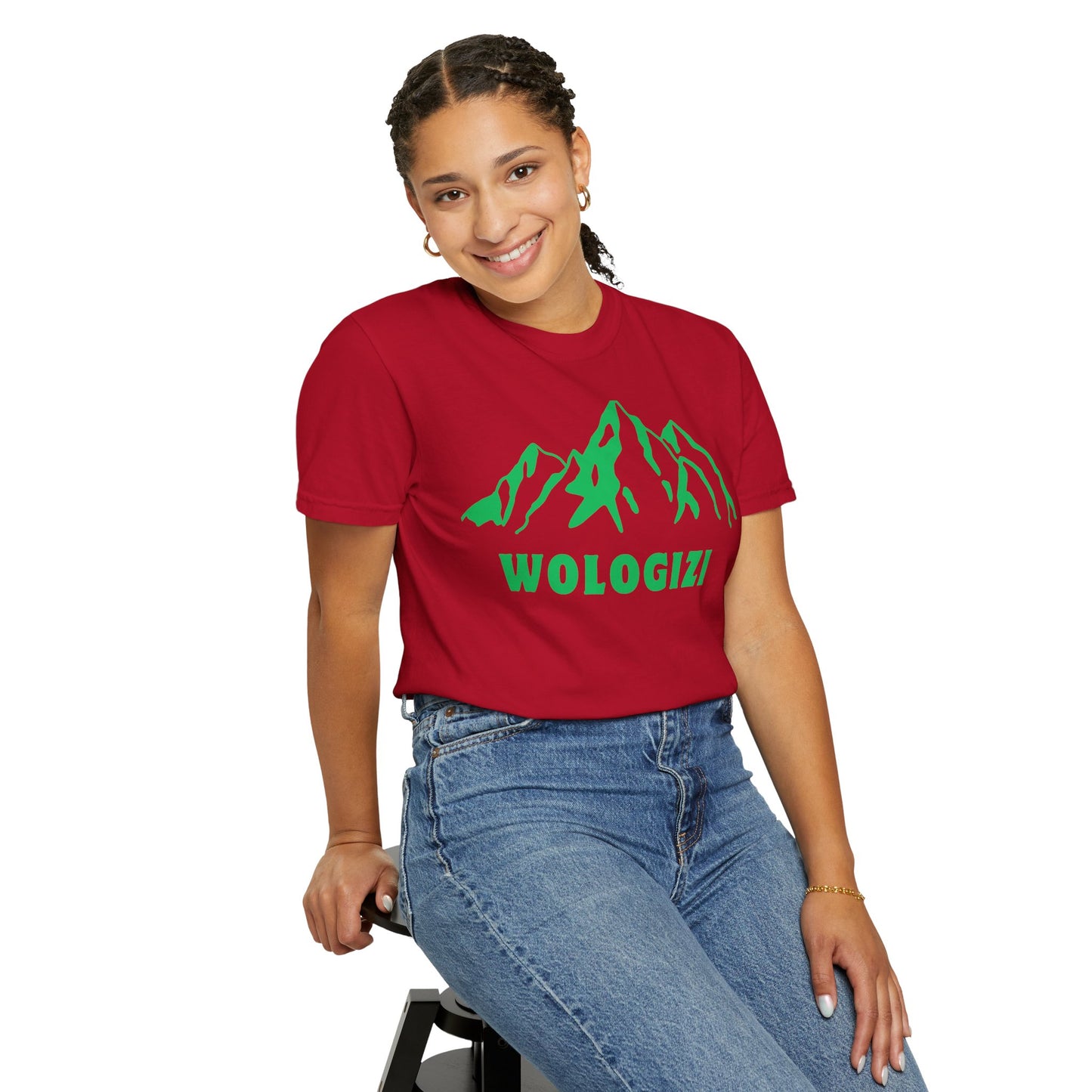 Wologizi Mountain Graphic Unisex T-Shirt - Nature Lover's Tee